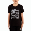Εικόνα της T-SHIRT KALAMATA F.C. ΠΑΙΔΙΚΟ ΜΑΥΡΟ Η ΚΑΡΔΙΑ ΜΑΣ ΜΑΥΡΗ