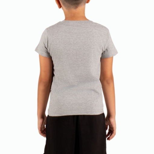 Εικόνα της T-SHIRT KALAMATA F.C. ΠΑΙΔΙΚΟ ΓΚΡΙ Η ΚΑΡΔΙΑ ΜΑΣ ΜΑΥΡΗ