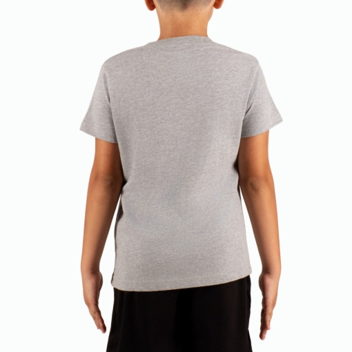 Εικόνα της T-SHIRT KALAMATA F.C. ΠΑΙΔΙΚΟ ΓΚΡΙ Η ΚΑΡΔΙΑ ΜΑΣ ΜΑΥΡΗ