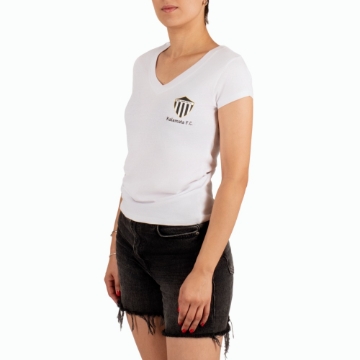 ΓΥΝΑΙΚΕΙΟ T-SHIRT KALAMATA F.C. ΑΣΠΡΟ ΣΗΜΑ