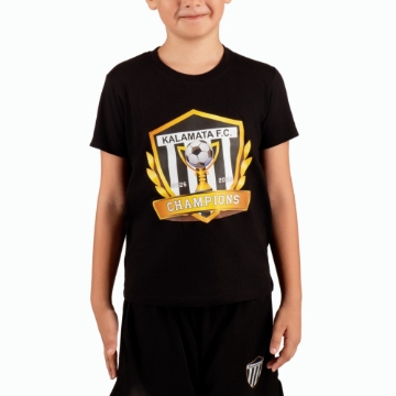 Εικόνα της T-SHIRT KALAMATA F.C. ΠΑΙΔΙΚΟ ΜΑΥΡΟ CHAMPION